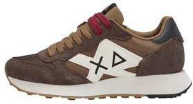 SUN68 Uomo Sneakers Basse Z45114 Poliestere Marrone 42
