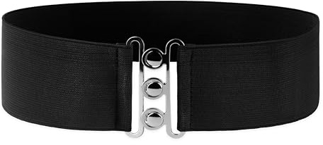 BlackButterfly 3 -Zoll elastischen Haken Schnalle Gürtel