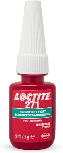 Loctite 271 Threadlocker high strength (red) 5ml
