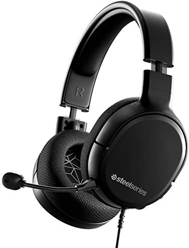 SteelSeries Arctis 1 All-Platform Gaming Over Ear Headset kabelgebunden Stereo Schwarz Mikrofon-Rauschunterdrückung, No