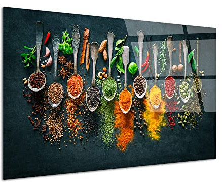 DECLINA, tableau décoration murale, cadre verre acrylique, impression haute qualité, tableau cuisine épices, art mural moderne, design élégant, décoration intérieure, cadeau déco