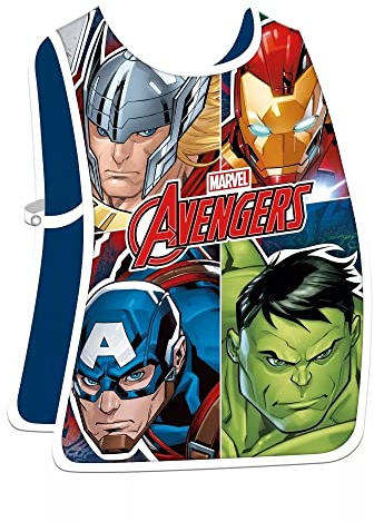 lau-fashion Avengers Marvel målarförkläde barn målarrock rock skola hantverk 46 cm