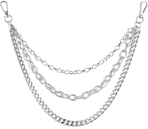OOTSR Hose Kette, Jeanskette Brieftasche Kette Mode Hip Hop Kette Gothic Punk HoseKette