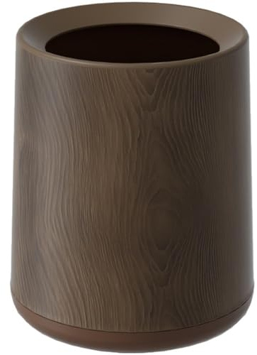 Zghhc 1pc Desktop Mülleimer Retro Kunststoff Papierkorb Mini Papier Korb Haushalt Desktop Lagerung Eimer Wohnzimmer Schlafzimmer Schreibtisch Bin