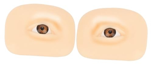 OATIPHO De Maquillaje De Silicona Para Entrenamiento Ojos Simulados Reutilizable