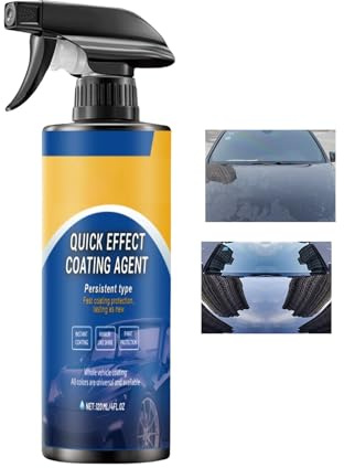 Chaies Scellant pour voiture - 120 ml - Traitement brillant pour véhicules - Spray de protection polyvalent pour véhicules, motos, bateaux, extérieur, disques, jantes et débutants