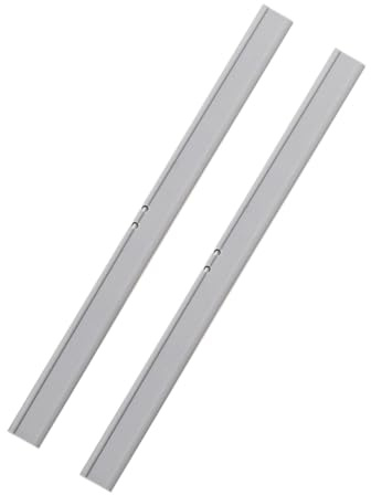2pcs Glass Wiper Strips Rubber Replacement for Window Cleaning