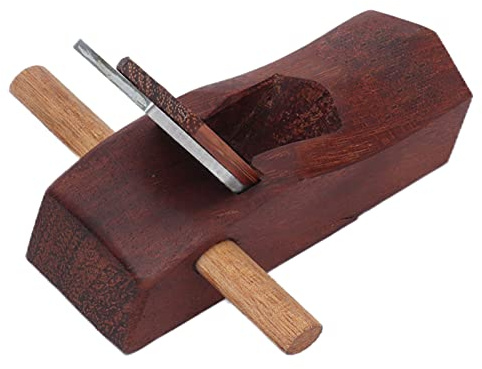 Yctze Premium-Handhobel aus Holz – Ergonomisches Teakholz-Werkzeug mit Austauschbaren Klingen für Holzbearbeitungsprojekte