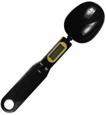 Mini-cuillère doseuse numérique for la cuisine, 0,1 à 500 g, idéale for la farine, le café moulu et les cuillères doseuses.(Black)