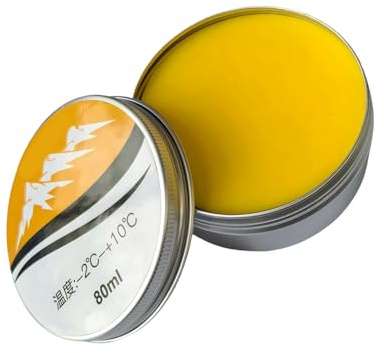 ZWTPGKRD Riduce gli attriti Cere da sci per tutte le temperature per velocizzare lo snowboard, accelerare lo snowboard, sciare, pasta solida, universale, cere per skateboard