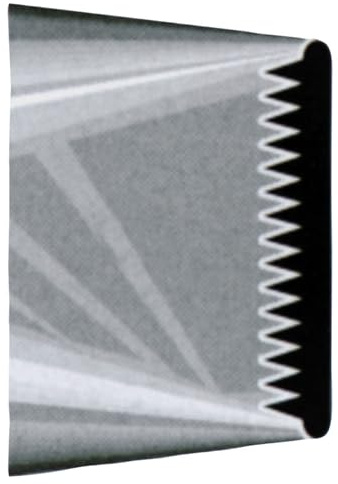 Städter 237896 Rand-Tülle, Edelstahl, Silber, 4,5 x 4,5 x 3 cm