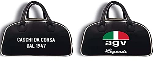 AGV Helmtasche Legends Bag Kunstleder Satin für Fast alle AGV Helme zb X3000 X70