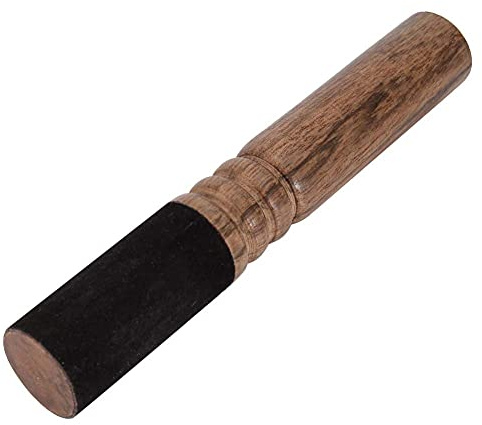 Garosa Bâton maillet Bol chantant en bois Maillet Multi-usages bouddhisme tibétain Népal Bol chantant Striker Bâton pour la prière de méditation Yoga Mindfulness