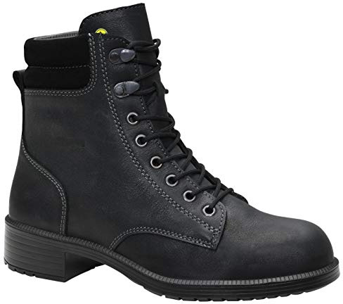 ELTEN NIKOLA Black Mid ESD S2 Chaussures de sécurité professionnelles élégantes avec bout en acier pour femme Noir Pointure 40