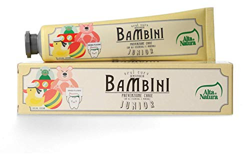 Alta Natura Dentifricio Per Bambini Pasta Di Fragole 75 Ml