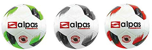 alpas 10x Fußball Arena Gr. 3, 4 & 5 + 1x Ballsack kostenlos/Trainingsball *NEU*, Größe: 4, : weiß/Silber