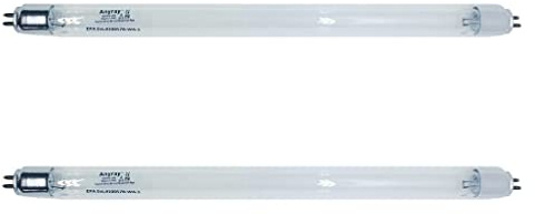 Anyray 2-Bulbs Replacement for G8T5 - Germicidal Tube Lamp - Mini Bi-Pin Base LG08T5