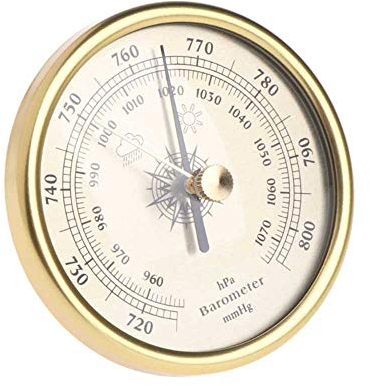Samnuerly 72 mm Wand-Wetterstation, Barometer, 1070 hPa