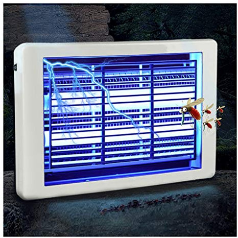 Piège à moustiques électrique Bug Zapper, Lampe Anti-Moustique Lampe Anti-Mouche intérieure Lampe Anti-Moustique UV pour la Maison et Le Tueur d'insectes Commercial Lampe Anti-Moustique LED