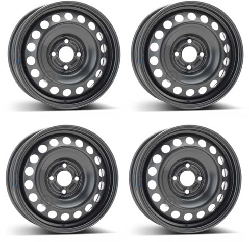 4x Alcar Stahlfelgen 4-7775 6.0Jx15 ET40 4x100 kompatibel mit Dacia Dokker Lodgy