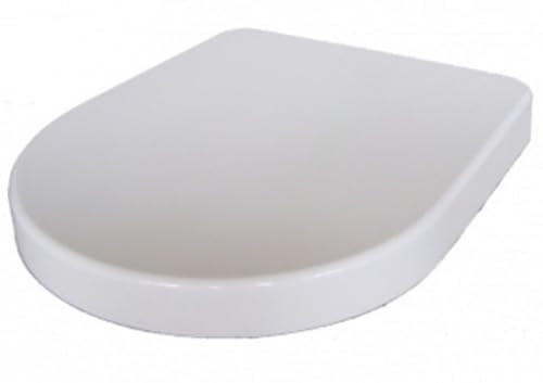 TOTO WC Sitz mit Deckel Serie NC VC100N | Absenkautomatik | Farbe weiß | Edelstahl-Scharniere | Ureaharz | kombinierbar mit Tornado Flush WC CW762Y | abnehmbar | Befestigung von oben