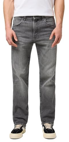 Wrangler Vaqueros Frontier para Hombre, Corte Recto Relajado, Pierna Recta, Marshall, 34W / 34L