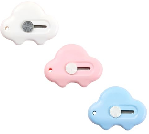 Cutter in scatola, mini coltello da utilità, apri della scatola, mini coltelli da utilità retrattile, apri della lettera del taglierina, scatola tascabile per tagliare la cartoleria della scuola