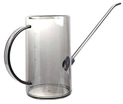 Arrosoir en Acier Inoxydable 1 L à Longue Bouche, Design Créatif