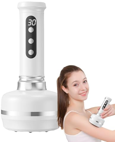 BommFu Massaggiatore Cellulite Elimina Grasso - Kit Coppettazione Regolabile con Massaggio Elettrico | Dispositivo a Vibrazioni Per Snellimento Corporeo Donna Addominali Fianchi e Cosce