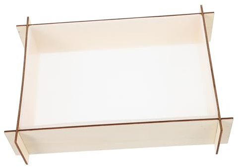 Mipcase Molde de Silicona Cuadrado para Manualidades y Bricolaje Compatible Jabón y Arcilla Polimérica para Preservación de Hojas y Decoración Creativa