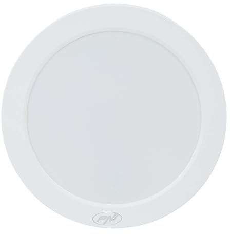 Plafonnier LED PNI D-Light CL2418 18 W, rond, 21,7 cm, 6400 K, 230 V, 1980 lm, blanc