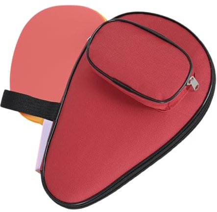 Borsa per il trasporto di racchette da tennis, custodia per racchette, custodia con cerniera per palla, custodia compatta e impermeabile, maniglia da viaggio, portatile, per accessori e attrezzature