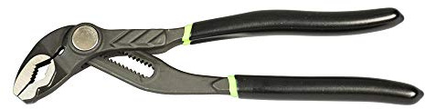 Greenlee 0451-08WD 8 Adjustable Push Button Water Pump Pliers, Groove Joint Plumbing Pliers for Round, Flat, Square, or Hex material
