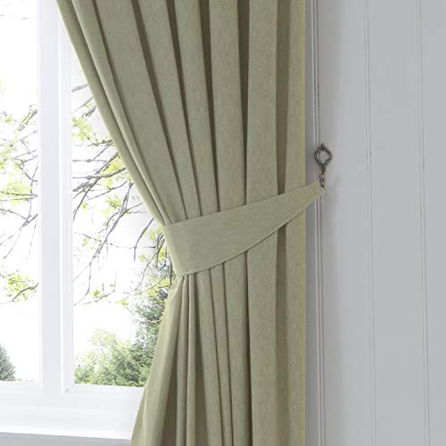 Fusion - Coppia di fermatenda, Dijon, colore: Verde