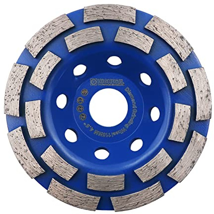 Diamant Schleiftopf,HIGHDRIL 115MM Turbo Diamanttopfschleifer Schleifscheibe für Beton Mauerwerk Granit Marmor Naturstein