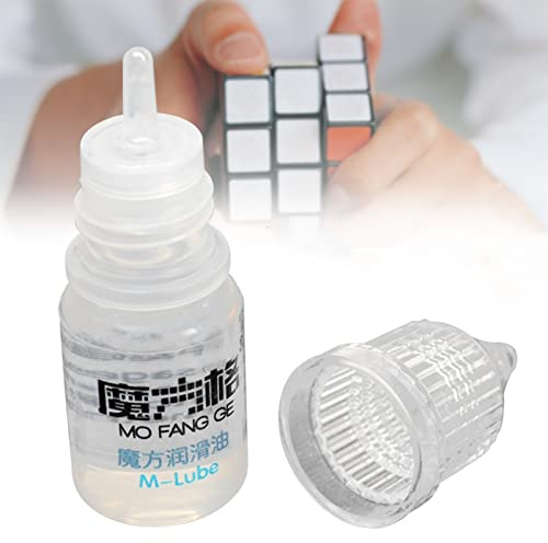 Silikonöl für Magic Cube, 3 ml Transparentes Schmiermittel zur Verbesserung der Würfelgeschwindigkeit - Speed Cube Öl Zubehör
