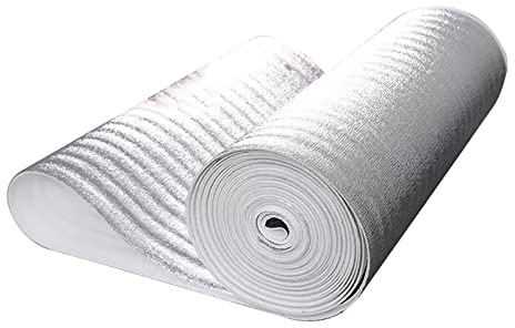 HARICSET Schalldämmung Trittschalldämmung Laminat Laminat Unterlage 2 mm Dick Dämmunterlage Dämm Parkett Fußboden Bodenunterlage Unterlage Dämmung Boden Laminat Fußbodenheizung(Size:1 * 35m)