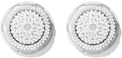 Brushot Luxe Cashmere Gesichtsreinigungsbürstenkopf kompatibel mit Clarisonic Mia 1, Mia 2, Mia Fit, Alpha Fit, Smart Profile Uplift und Alpha Fit, 2 Stück