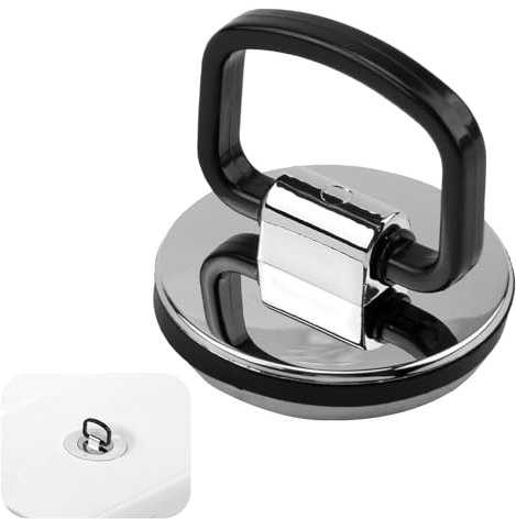 brileze Sink Plug 45mm Universal Chrome Bath Plug Replacement Drain Stopper with Handle Rustproof Plugs for Sinks Polished Effect ABS Plastic and Rubber Seal for Bathroom Kitchen Sinks Bathtubs