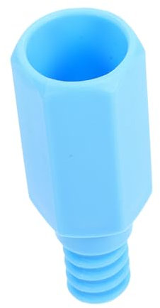 Didiseaon Threaded Mop Handle Adapter 25mm Blue Thread Repair File Extension Pole Replacement Household Cleaning Tool Broom and Mop Attachment for Domestic Use