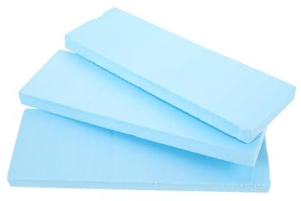 Gadpiparty 3stücke Schaumstoffplatten Rechteckig Für DIY-kunstprojekte Modellbau Miniaturgärten Dioramen Schulprojekte Bastelmaterial Polystyrolplatten Zubehör Für Mikrolandschaften