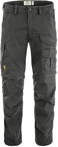 Fjällräven herr Vidda Pro Lite zip-off byxor, mörkgrå 56/R, mörkgrå, 56W