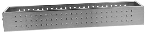 GRIRIW Organisateur de Couverts Acier Inoxydable Boîte de Rangement Rectangulaire pour Baguettes et Ustensiles de Cuisine avec Système de Drainage Capacité et