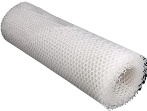 malla plastico Redes de protección plástico for el hogar, jardines cría aves corral, balcones familiares, redes, contra caídas para Aves de Corral, Perros, Barrera de Conejo(White,40x100cm)