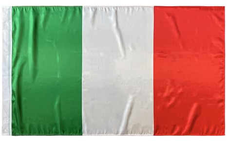 Durabol Flagge Italien Flag 150 x 90 cm Satin Doppelte Nähte