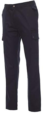 PAYPER Forest Pantalone da Uomo multistagione Lavoro con Tasche Laterali Anteriori Posteriori Chiusura Zip 100% Cotone