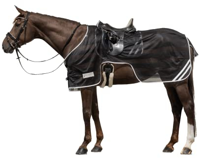 WALDHAUSEN Reflex Ausreitdecke, 145 cm, schwarz