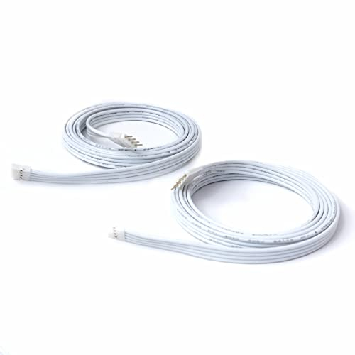 Litcessory Extension Cable for Philips Hue Gradient Lightstrip (1m, 2 Pack, White)
