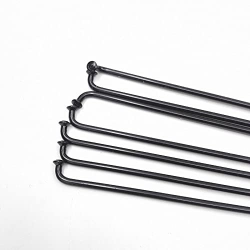Fahrrad Speichen und Nippel 40 stücke 13g Speichen Durchmesser 2.26mm Elektrische Fahrradmotorrad Speichen gleicher Durchmesser E-Bike-Speichen J-Biegung MTB-Fahrradspeichen Mit Speichen Nippel ( Colo