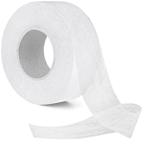 GOTRUST 70 Yards Bande d'ourlet à Repasser, 40mm Ruban d'Ourlet Adhésif, Bandes Ourlet Thermocollante Rideau, Ruban Adhésif Thermocollantes en Tissu pour Vetement Pantalon Jeans Ourlets